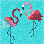 Pattern Mod Flamingos