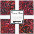 Pattern Artisan Batiks: Tropical Haven by Lunn Studios - Complete Collection Ten Square 