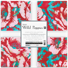 Artisan Batiks: Wild Poppies by Studio RK - Complete Collection Ten Square