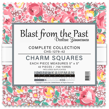 Blast From the Past by Darlene Zimmerman - Complete Collection Charm Square