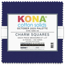 Kona® Cotton - October 2025 Palette Charm Square