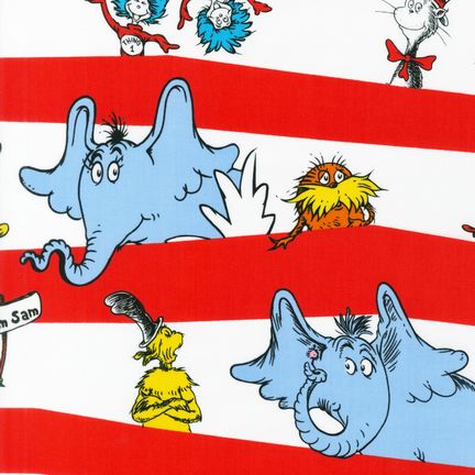 Celebrate Seuss! fabric