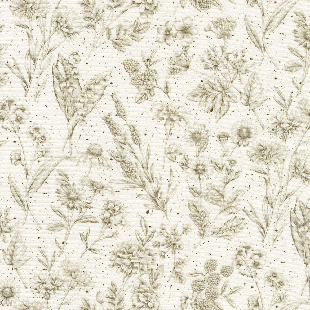 Flowerhouse: Botanical Garden fabric