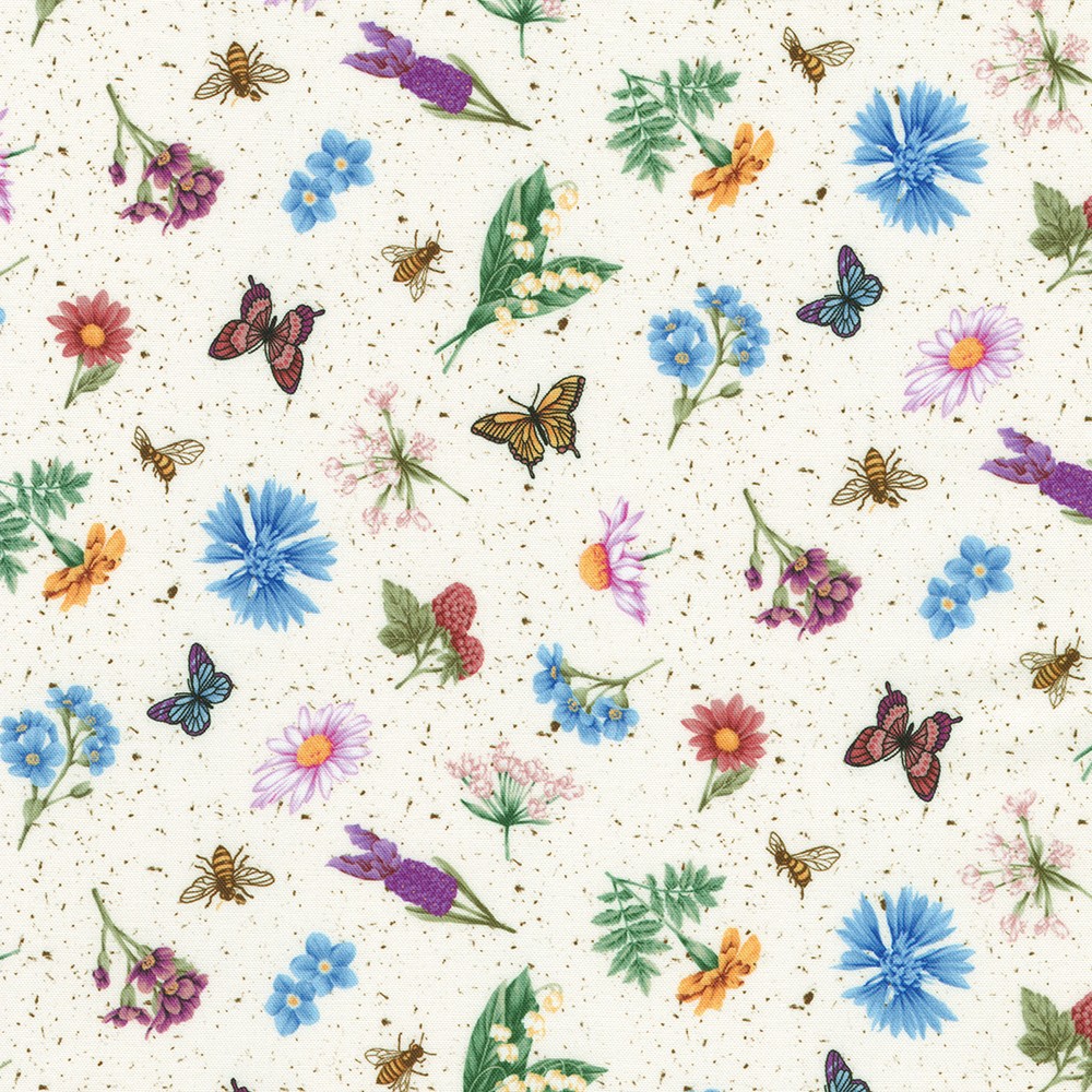 Flowerhouse: Botanical Garden fabric