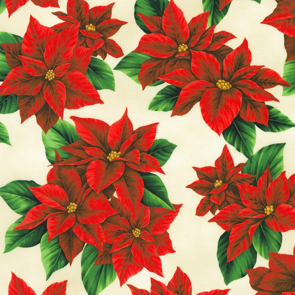 Flowerhouse: Vintage Christmas fabric