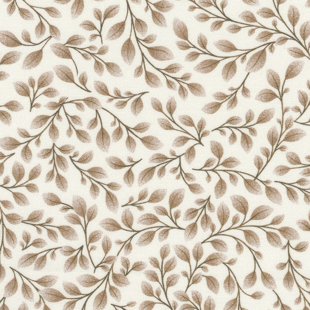 Feathers and Flora fabric