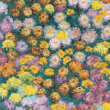 Claude Monet fabric
