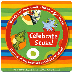 Celebrate Seuss! by  Dr. Seuss Enterprises: Cotton Novelty Print Fabric