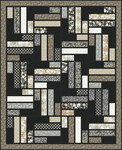 Pattern Festive Strips: Taupe