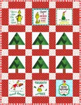 Fabric Grinch Forest