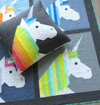Fabric Lisa the Unicorn Pillow