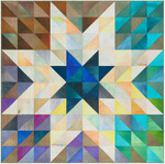 Fabric Sky Grand Star - Glow Colorstory