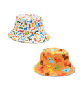 Pattern Reversible Bucket Hat