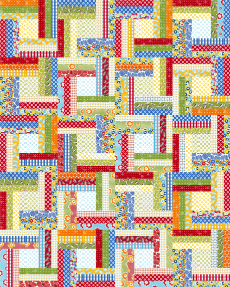 Off the Rail Designer Pattern: Robert Kaufman Fabric Company