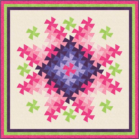 Twister Sparkler Designer Pattern: Robert Kaufman Fabric Company