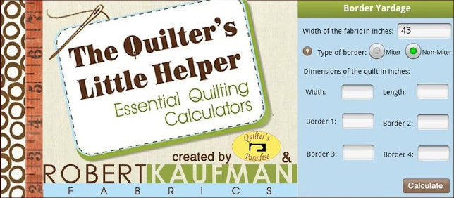 Quilt Calculator Charts