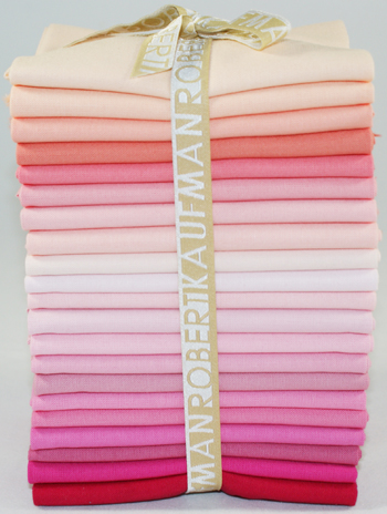 Kona&reg; Cotton Solids, Pretty in Pink colorstory