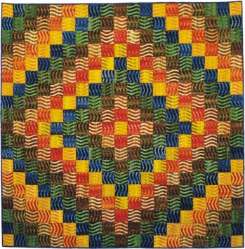 Permisson to Play, Trip Around the World Lap size quilt kit&nbsp;