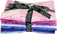 Artisan Batiks: Sunny Glow, orchid colorstory