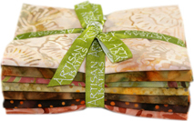 Artisan Batiks: Sunny Glow, rust colorstory