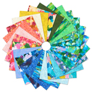 Pattern Painterly Trees by Clair Bremner - Complete Collection Charm Square 