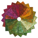 Pattern Artisan Batiks: Wine Country by Lunn Studios - Complete Collection Charm Square 