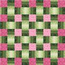 Interweave Quilt Kit, first blossom colorstory