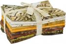 Artisan Batiks: Chop Chop, mustard colorstory