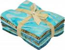 Artisan Batiks: Aqua Spa, Aqua colorstory