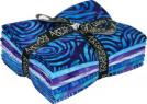 Artisan Batiks: Aqua Spa, Grape colorstory