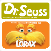 The Lorax from Dr. Seuss