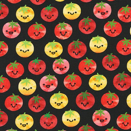 Chili Smiles fabric