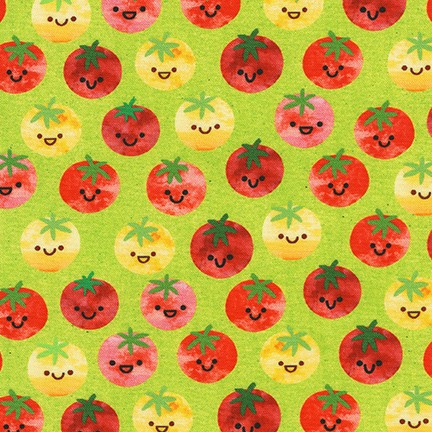Chili Smiles fabric