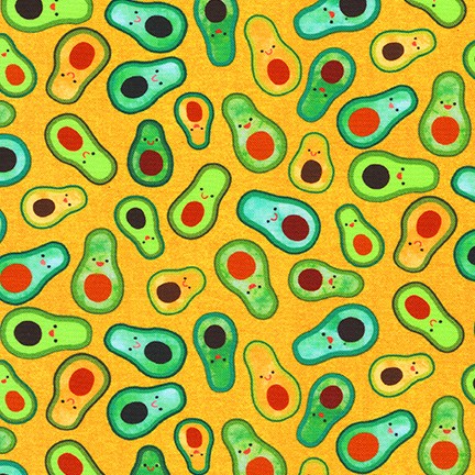 Chili Smiles fabric