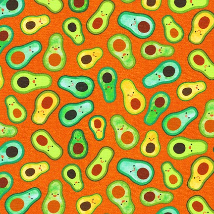 Chili Smiles fabric
