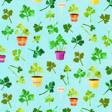 Chili Smiles fabric