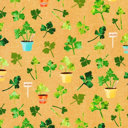 Chili Smiles fabric