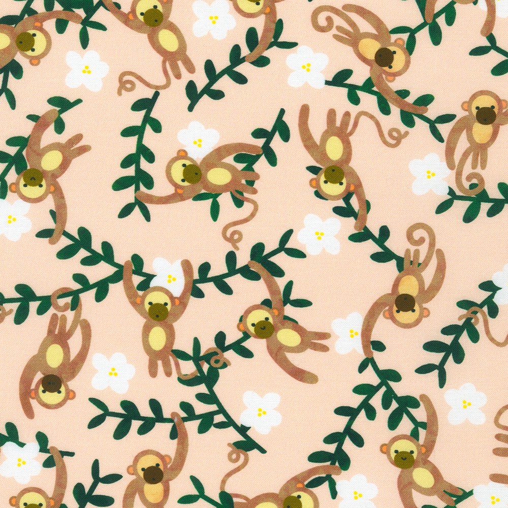 Rainforest Friends fabric