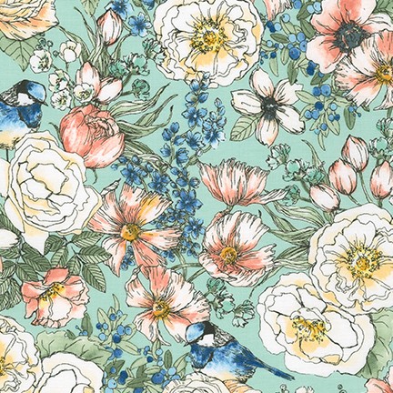 Wishwell: Nature's Notebook fabric