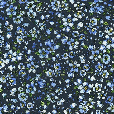 Wishwell: Nature's Notebook Lawns fabric