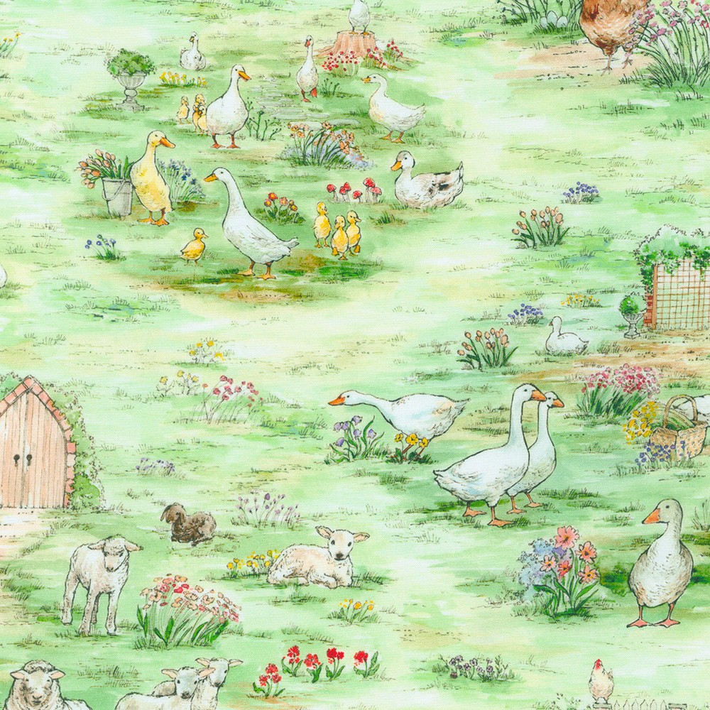 Wishwell: Bunny Lane fabric