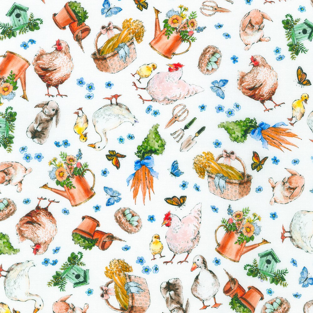 Wishwell: Bunny Lane fabric
