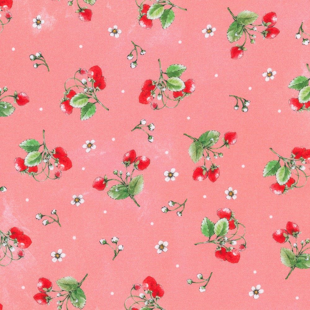 Wishwell: Strawberry Season fabric