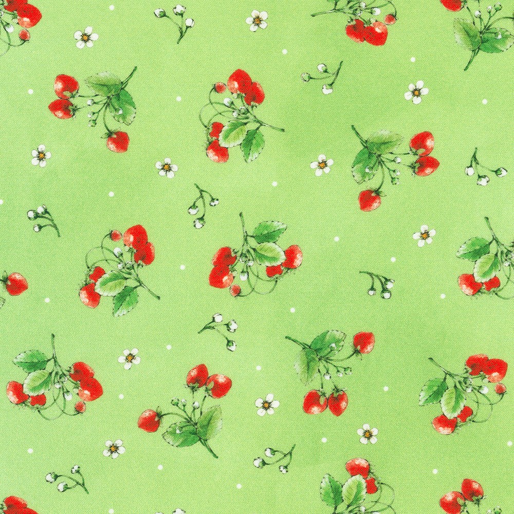 Wishwell: Strawberry Season fabric
