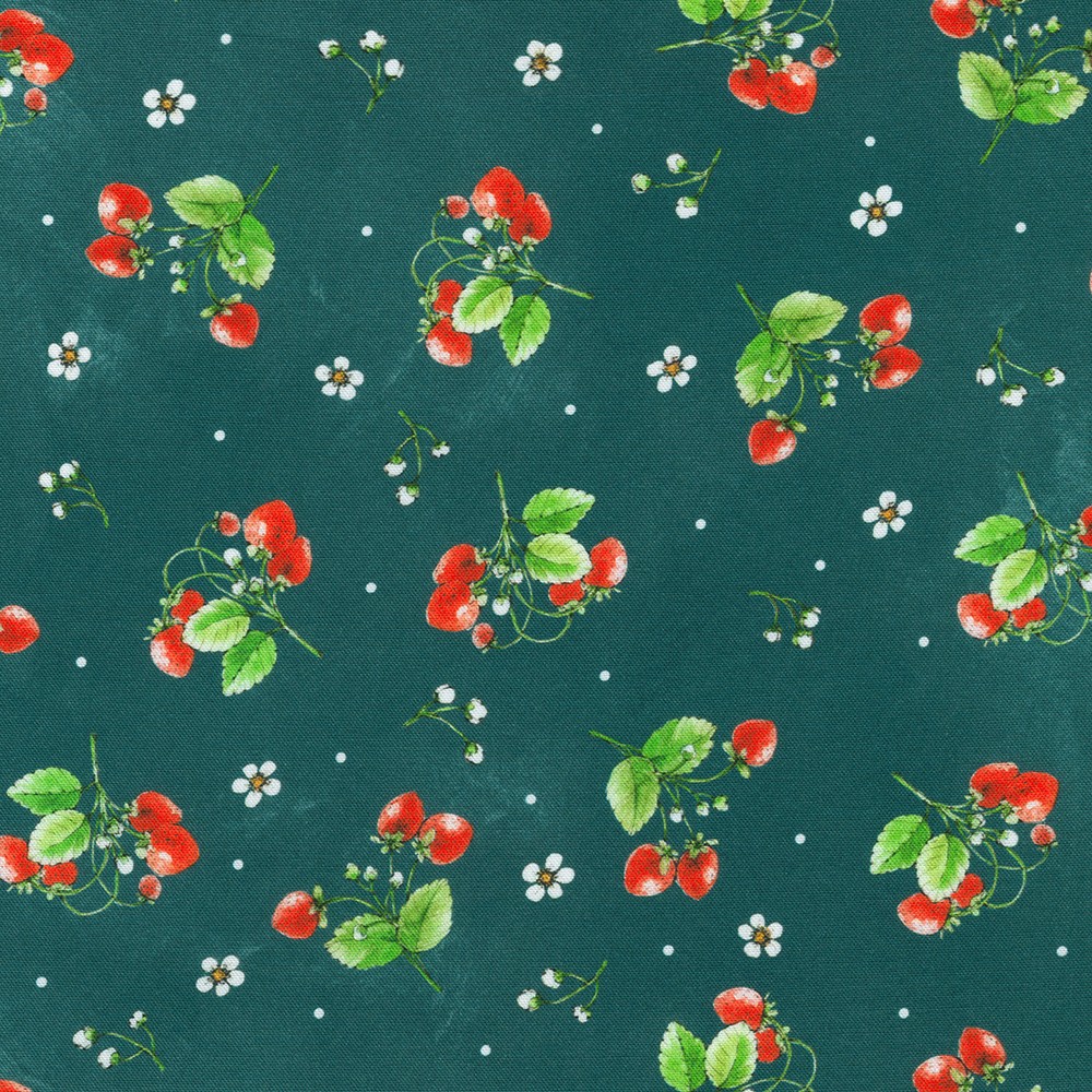 Wishwell: Strawberry Season fabric