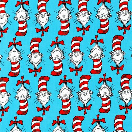 The Cat in the Hat fabric