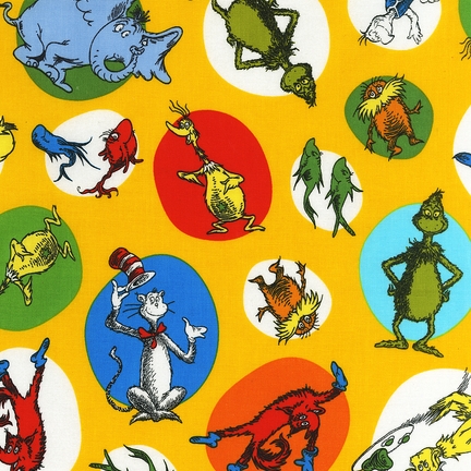 Celebrate Seuss! fabric