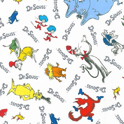 Celebrate Seuss! fabric