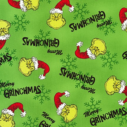 How the Grinch Stole Christmas fabric