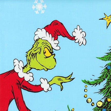 How the Grinch Stole Christmas fabric